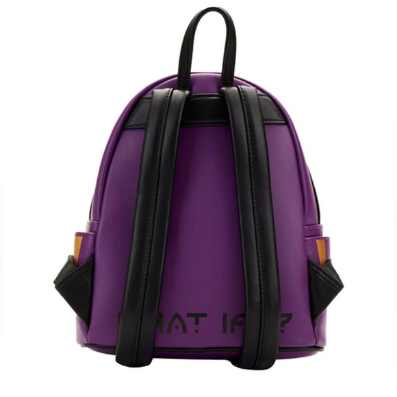 Loungefly What If...Star-Lord T’challa Light Up Mini Backpack and Wallet Set - Picture 6 of 13